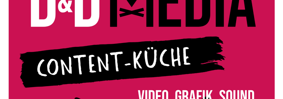 Logo Drinnen & Draußen Media mit Katze